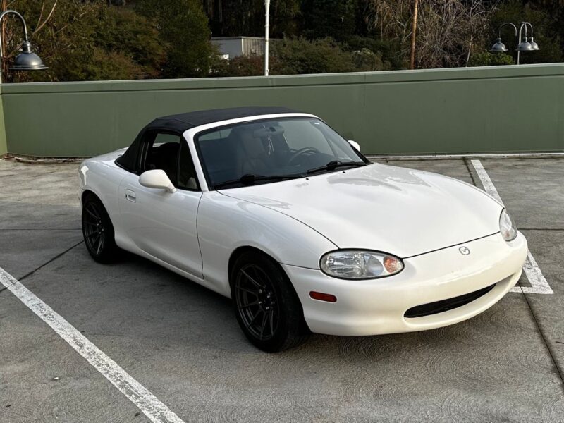 Stolen Mazda Miata Painted Black By Thieves