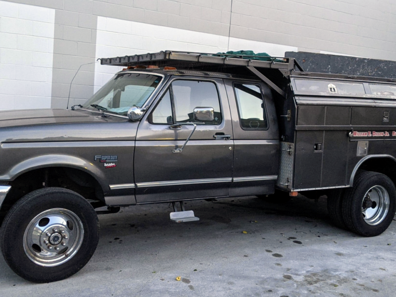 Stolen 1993 Custom Ford F-350