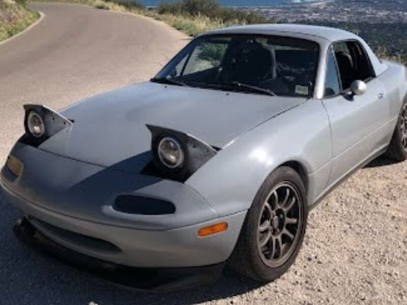 Stolen Mazda Miata - Recovered in Oakland - Hard Top Not Taken