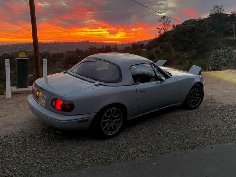 Stolen Mazda Miata - Recovered in Oakland - Hard Top Not Taken