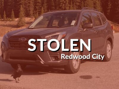 Stolen 2022 Subaru Forester - Redwood City