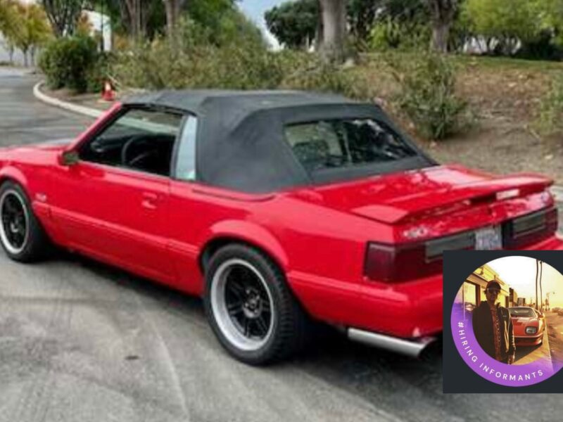 Five-Finger Discount on a Foxbody Mustang Stolen in 5 Seconds