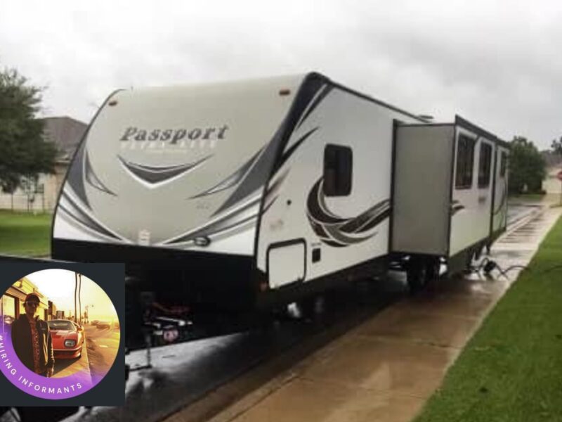 Keystone Travel Trailer Stolen From Storage Yard