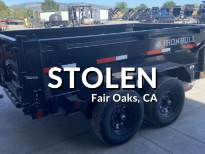Holy Garage Heist! Thieves Steal Dump Trailer, Loot Fair Oaks Home
