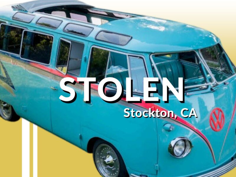 The Case of the Cosmic Bus Caper - Stolen Classic 57 VW 23-Window