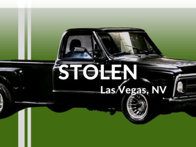 Stolen Classic Chevy C-10 Pickup Tracked to N Ringe Lane in Las Vegas, But The Mystery Continues