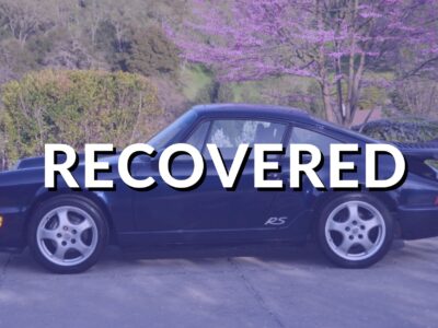 1993 Porsche RS America Stolen: A Collector's Dream or a Parts Paradise?