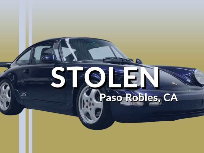 1993 Porsche RS America Stolen: A Collector's Dream or a Parts Paradise?