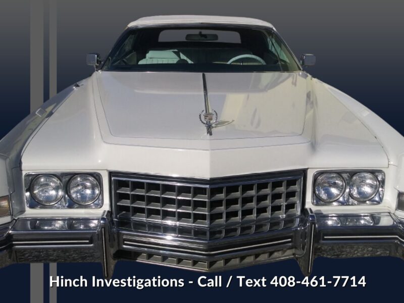 White Whale of a Cadi: 1973 Eldorado Convertible Stolen